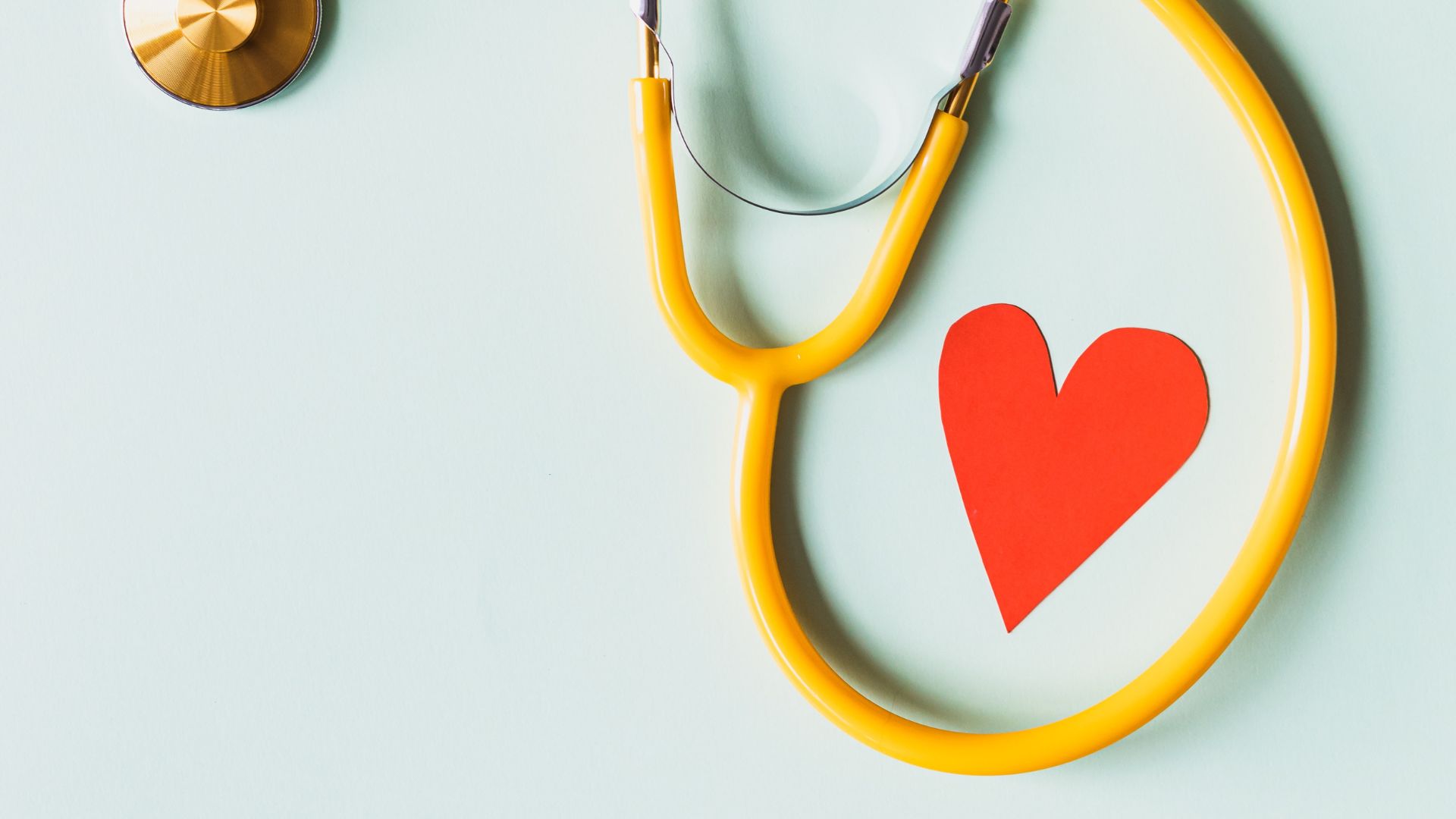 Stethoscope with Paper Heart